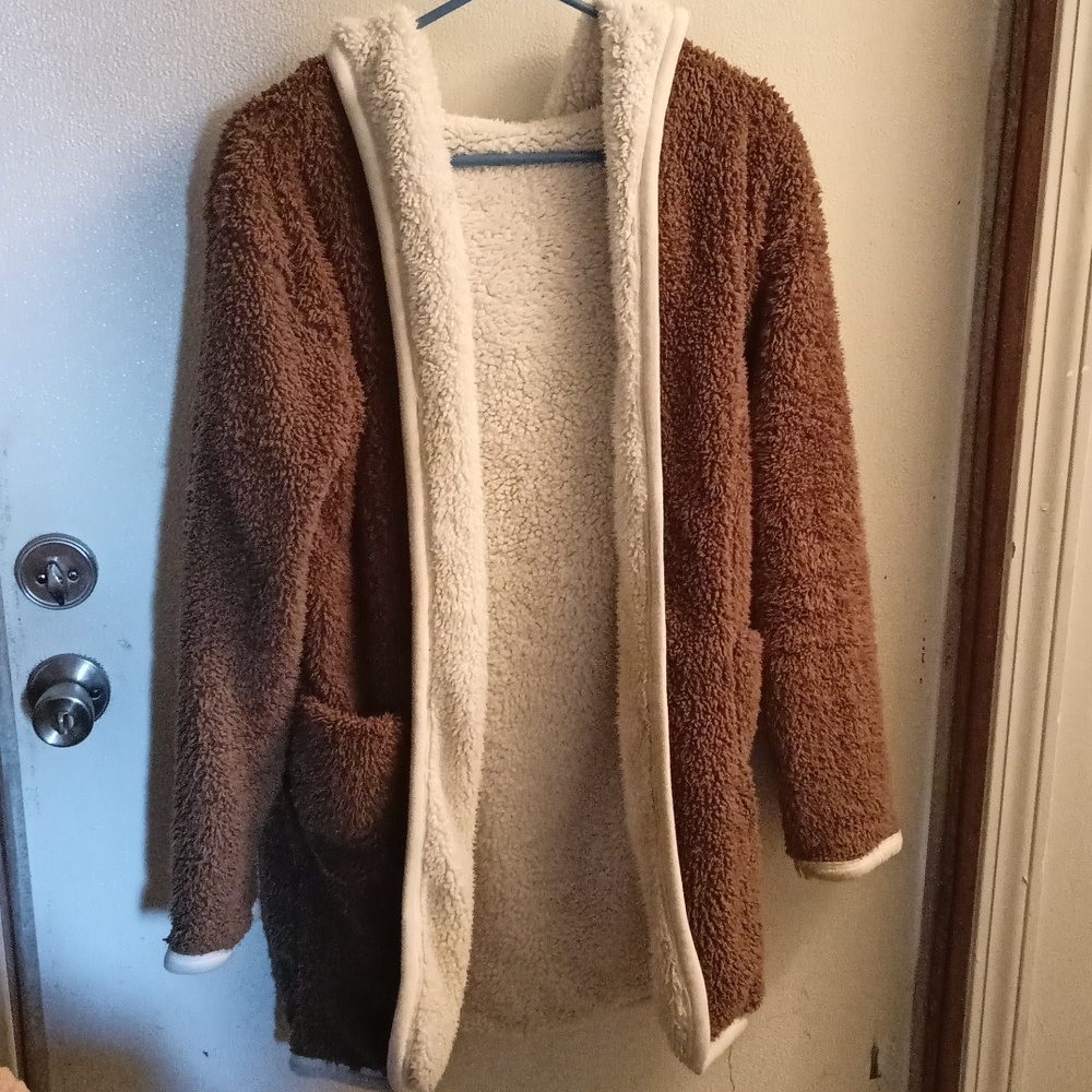 Fluffy jacket super warm for winter !